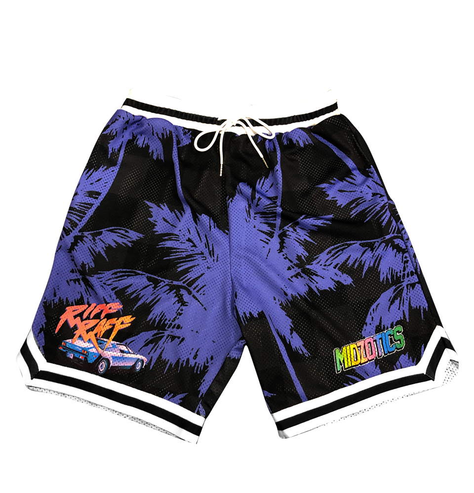 MIDZOTICS x RiFF RAFF COLLAB SHORTS