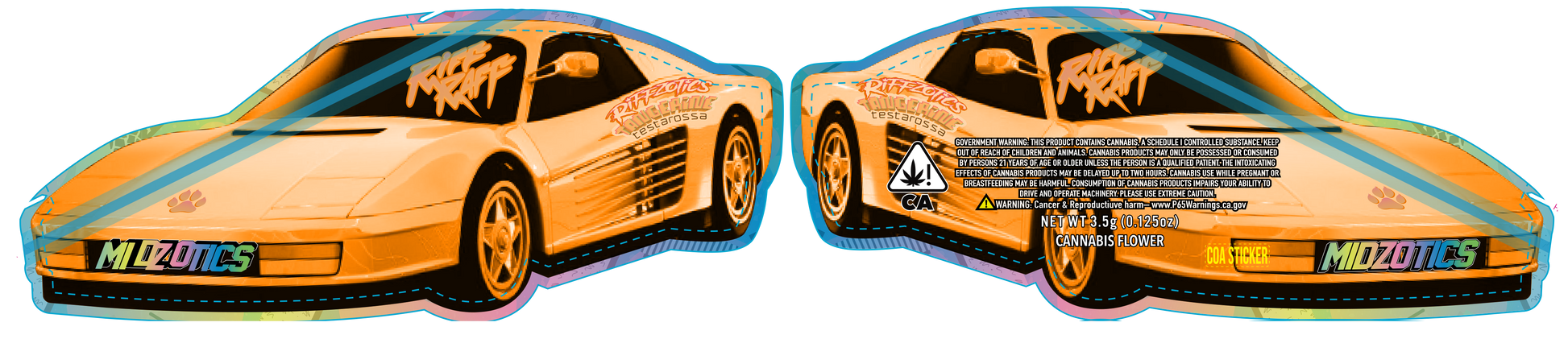 Themed Mylar Bags - MIDZOTICS