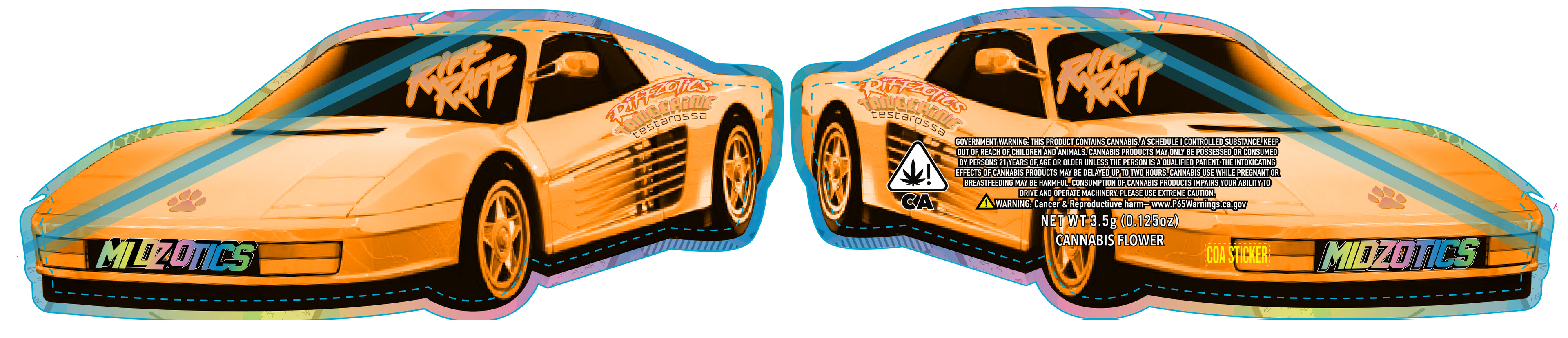 Themed Mylar Bags - MIDZOTICS