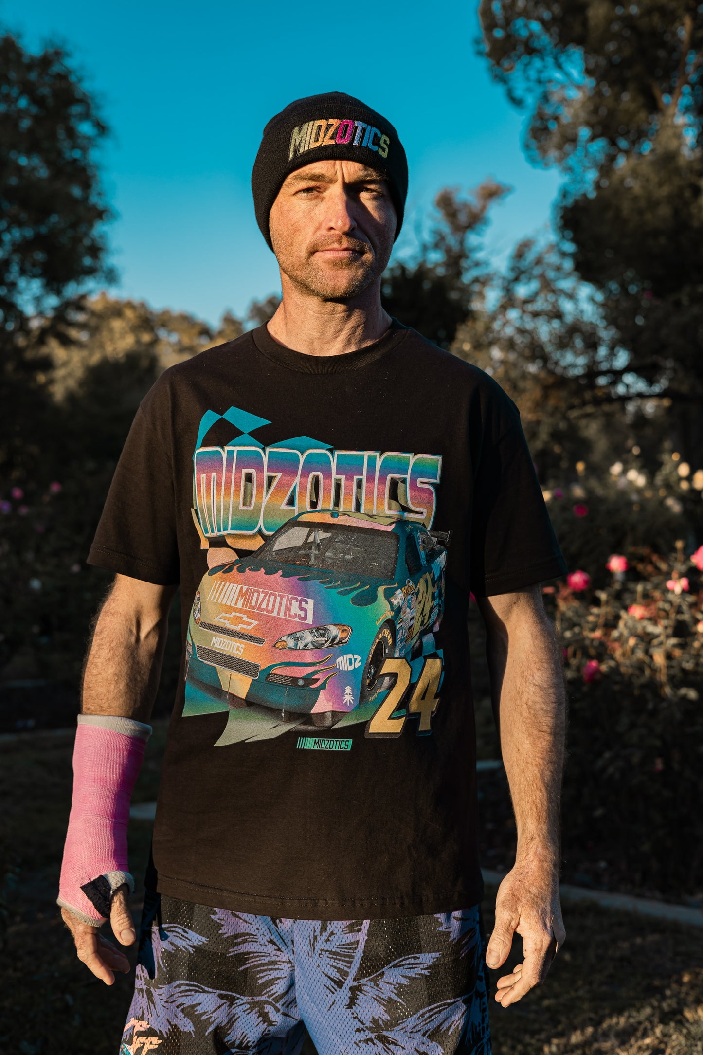 JEFF GORDON TEE - BLACK - MIDZOTICS